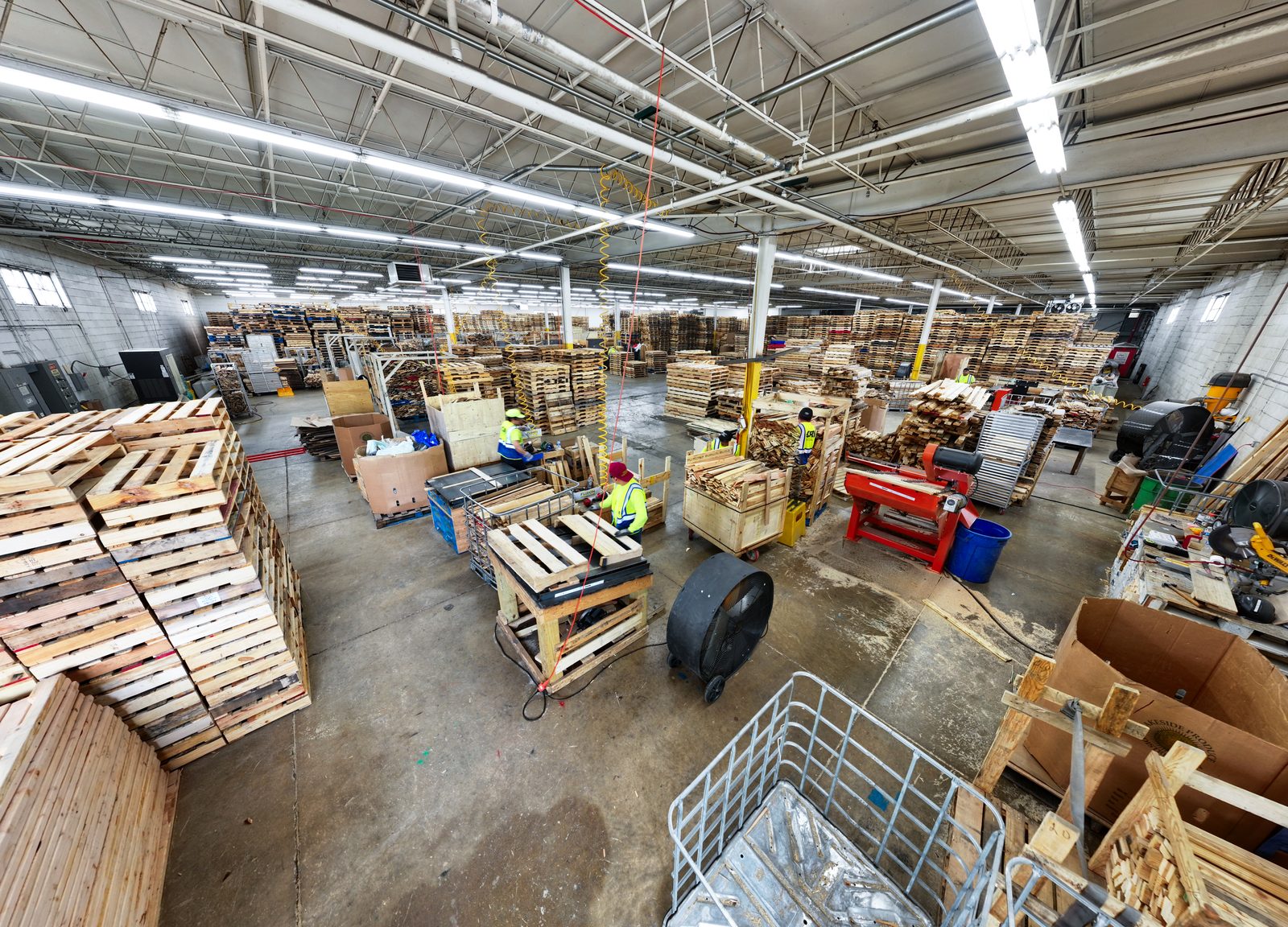 Inside CRI processing facility